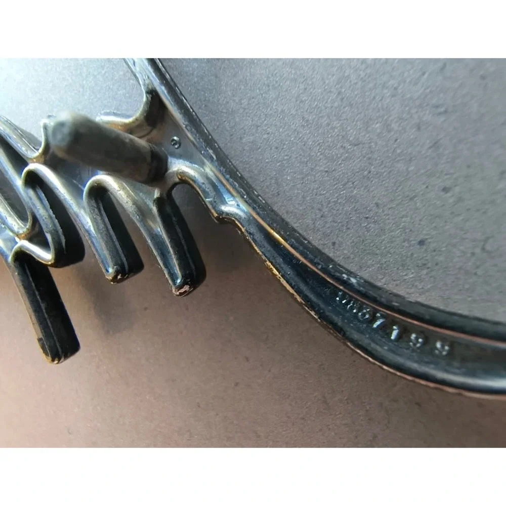 Vintage Chevrolet Impala Script Emblem Badge‎ 9837199 Metal Trim for Roof Panel